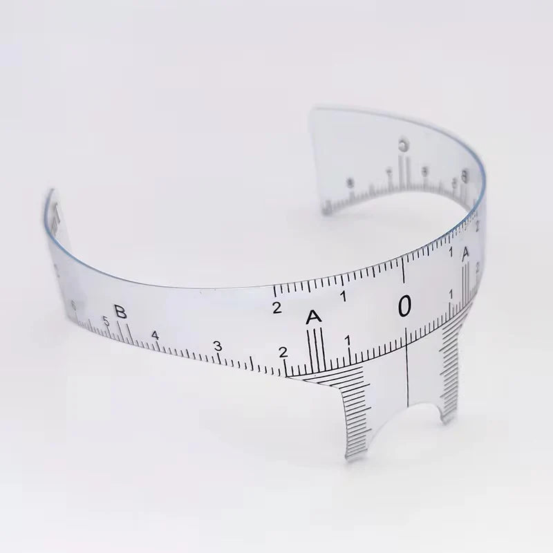 Eyebrow Mapping Ruler
