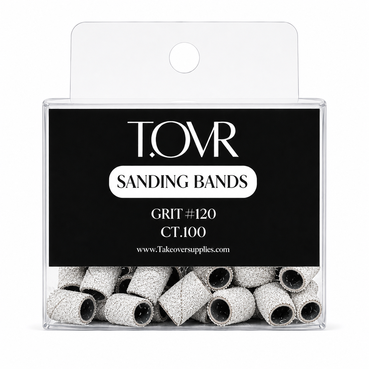 Take Over White Sanding Bands Ct.100
