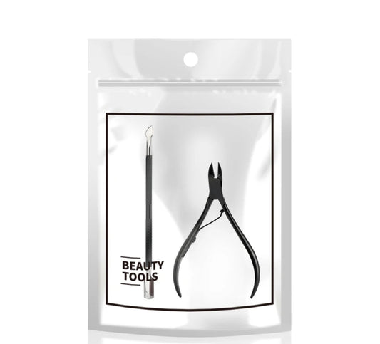 Beauty Professional Cuticle Nipper + Pusher