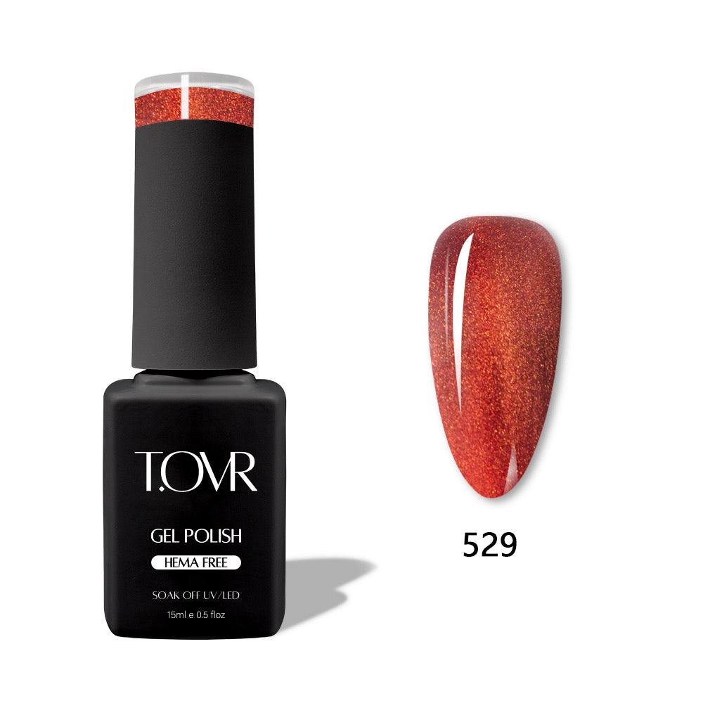 Take Over HEMA/TPO FREE Cat Eye Gel Polish 15ml 501- 540