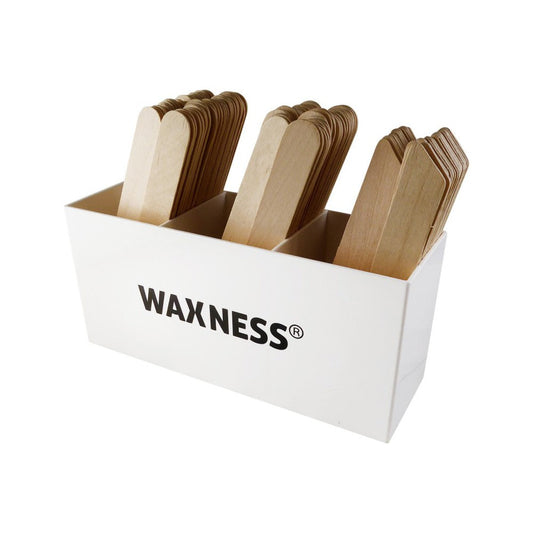 WAXNESS WOODEN SPATULA STATION WHITE