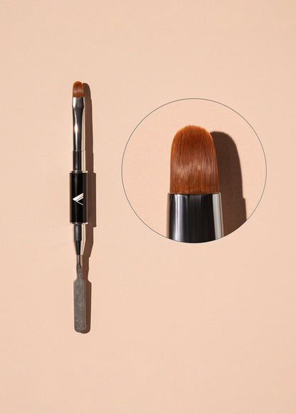 V BEAUTY PURE ACRYGEL BRUSH #8 - SYNTHETIC