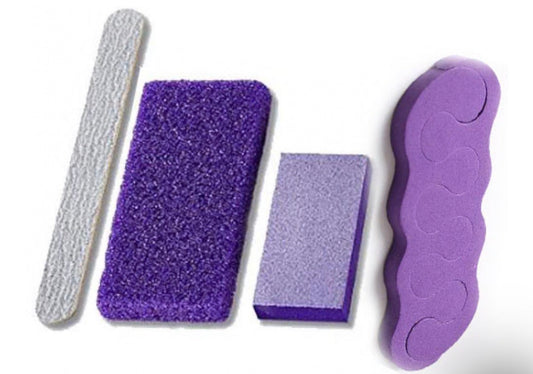 DND 4pc Disposable Pedicure Kit