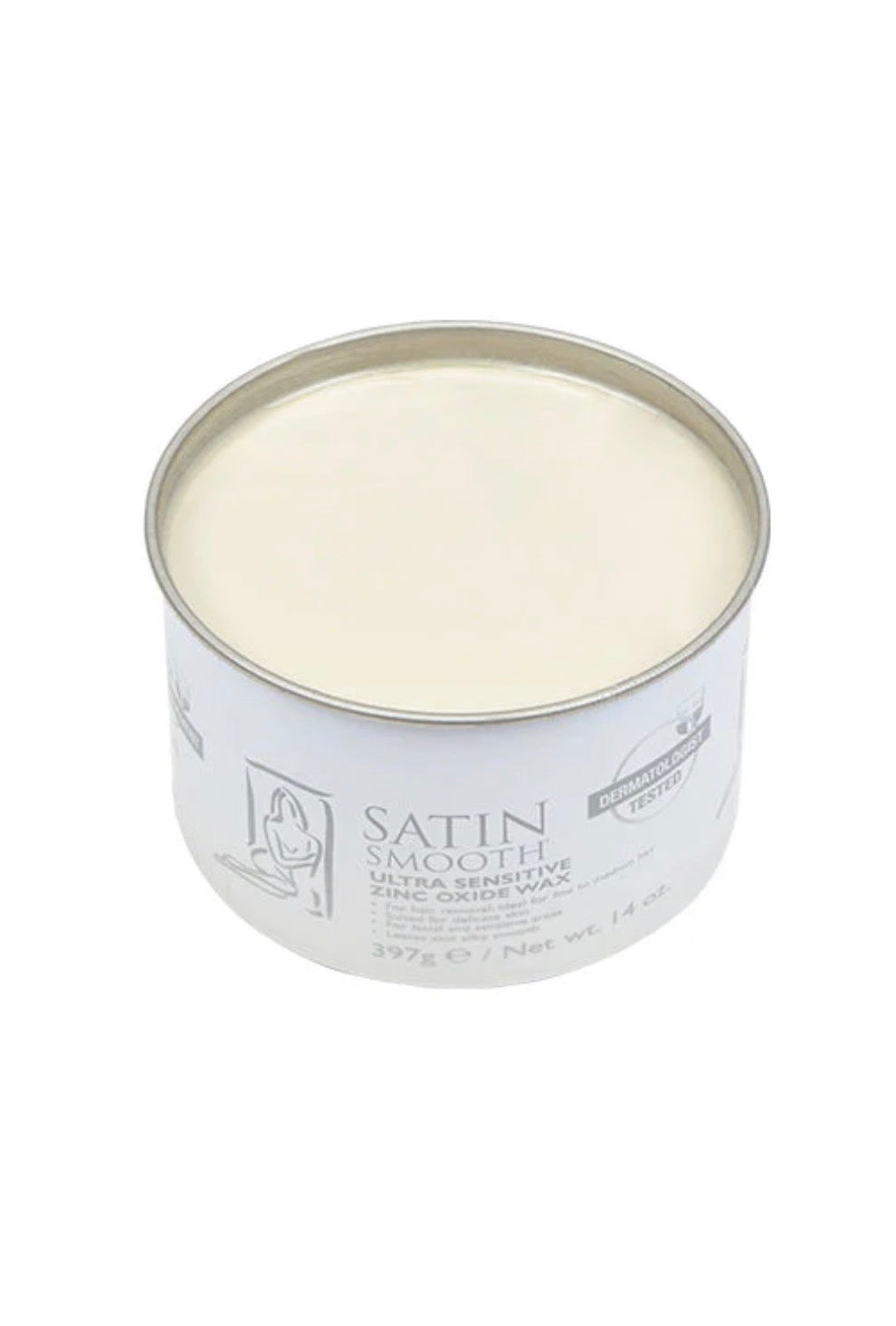 Satin Smooth Ultra Sensitive Zinc Oxide Infused Cream Soft Wax