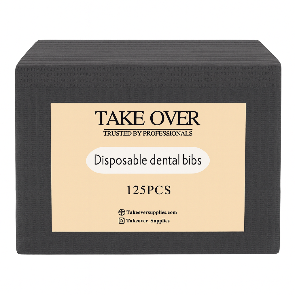 Take Over Disposable Dental Bibs 125pc