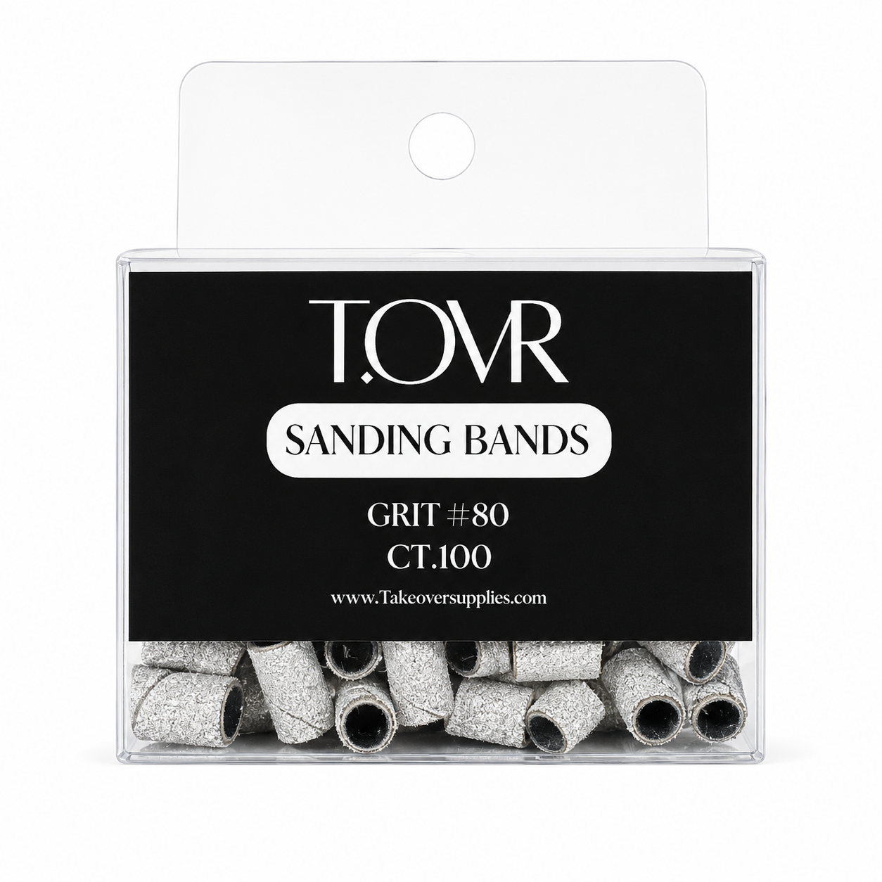 Take Over White Sanding Bands Ct.100