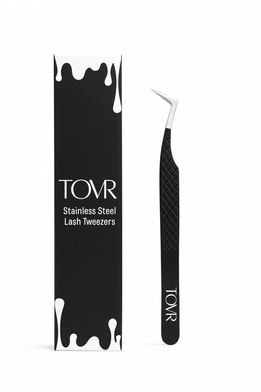 Take Over Stainless Steel Lash Extension Tweezers