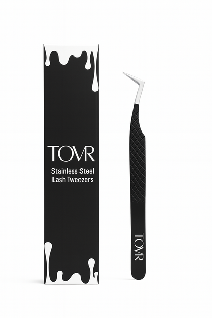 Take Over Stainless Steel Lash Extension Tweezers