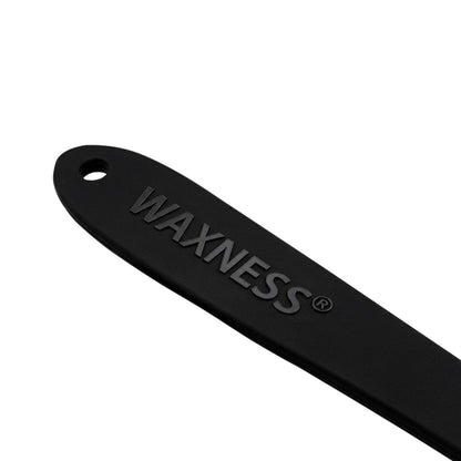 WAXNESS SILICONE WAX STIRRING LARGE SPATULA BLACK 12" X 1.18"