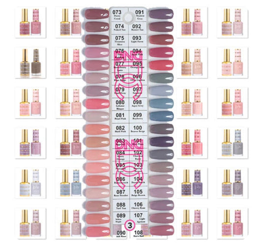 DND DC Gel & Lacquer Duo Collection 30 or 36 Colors 073-108