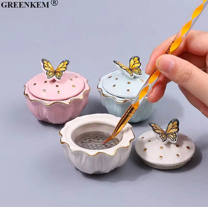 Butterfly Dappen Dish with Filter