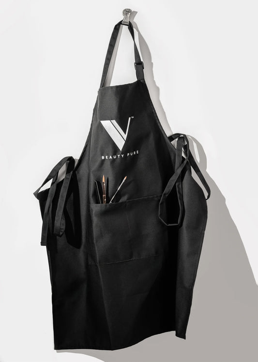 V BEAUTY PURE APRON - BLACK & WHITE
