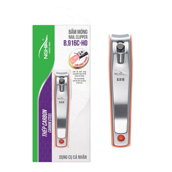 NGHIA Advance Self-Collecting Nail Clipper - B.916 (Stainless Steel)