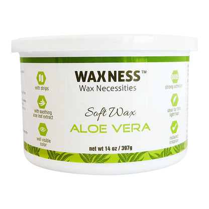 WAXNESS Aloe Vera Soft Wax 14oz