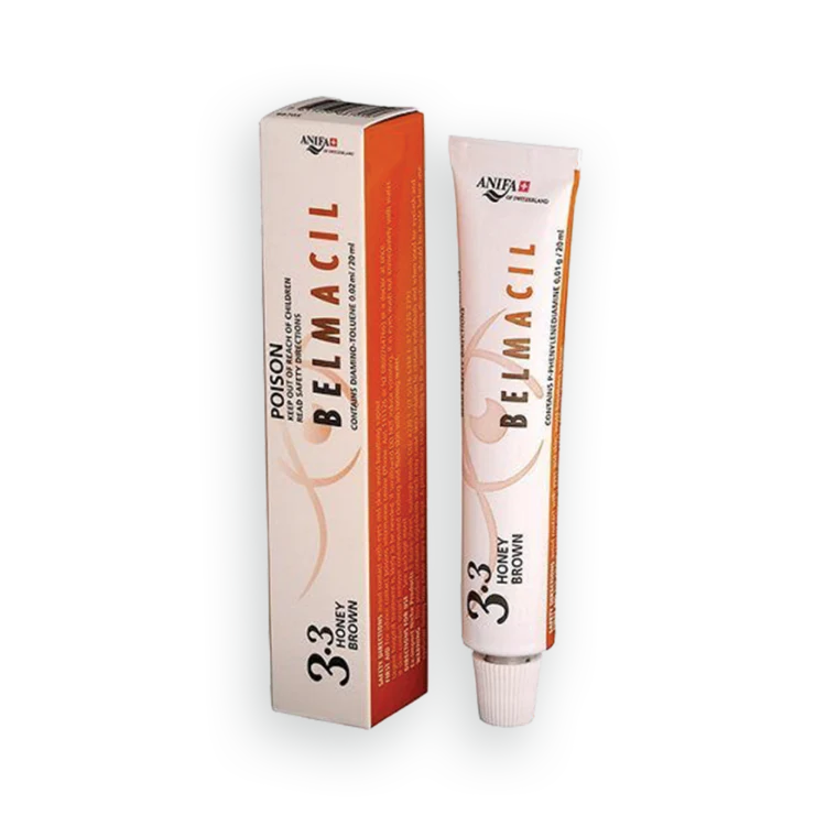 BELMACIL Permanent Cream Color for Eyelashes & Brows
