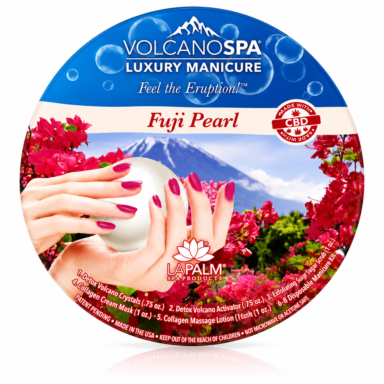 Volcano Spa Luxury Manicure 8 Step Kit