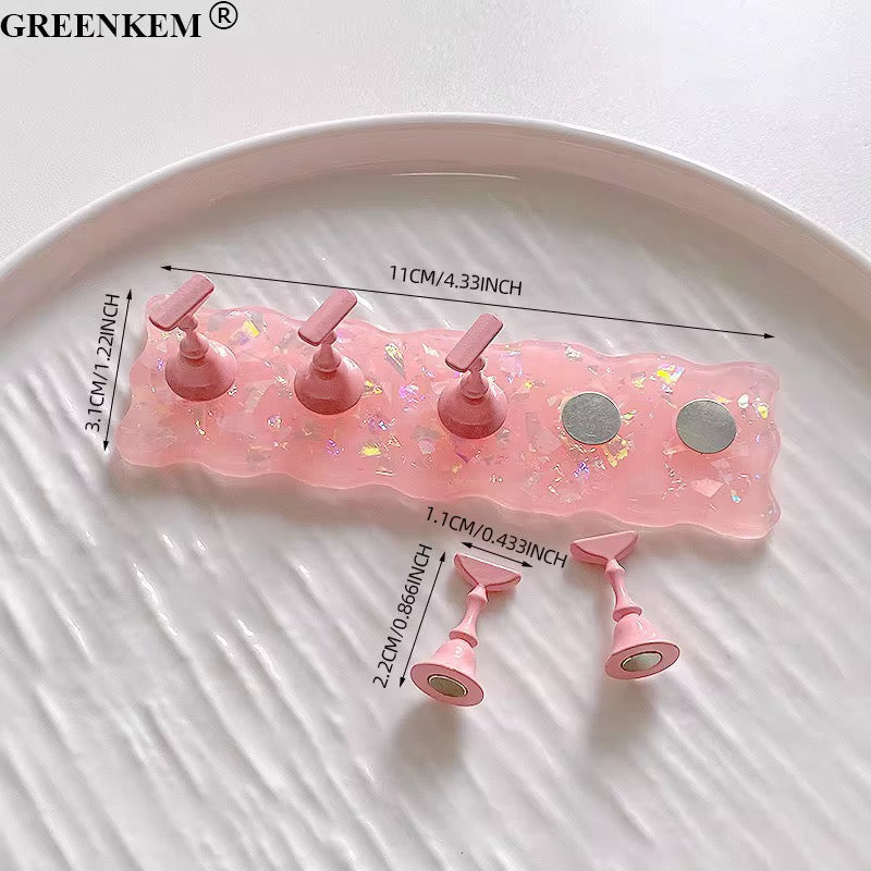 Glitter Magnetic Nail Stand