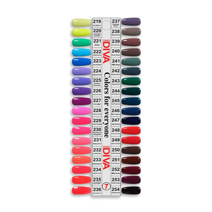 DND DIVA PARALLEL UNIVERSE COLLECTION - 30 or 36 Gel/Lacquer Duos