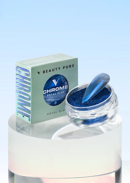 V BEAUTY PURE CHROME POWDER - BLURPLE