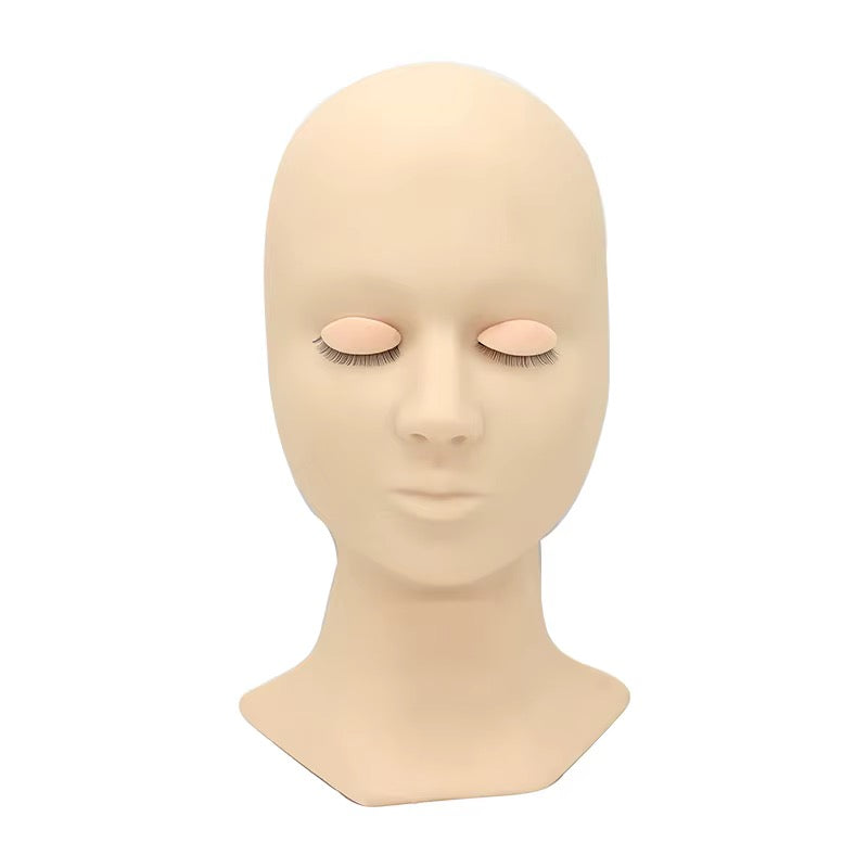 Silicone Lash Training Mannequin Head