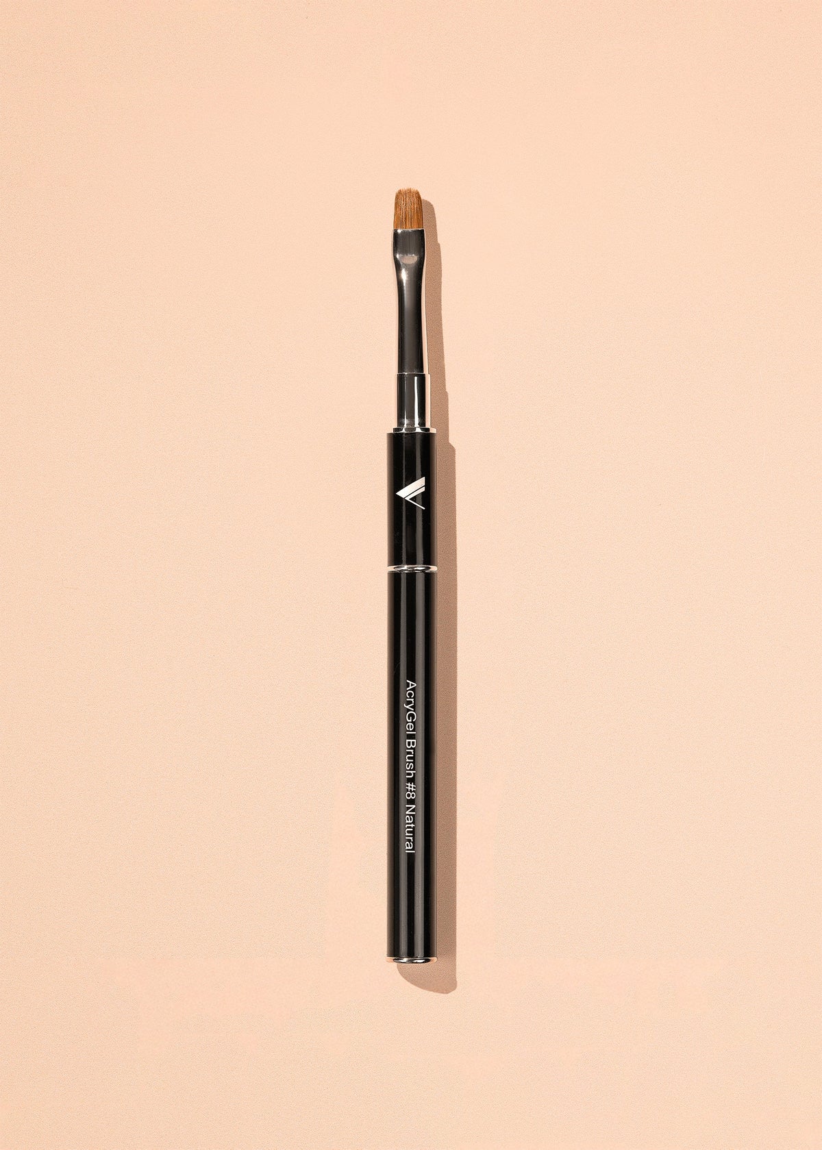 V BEAUTY PURE ACRYGEL BRUSH #8 - NATURAL