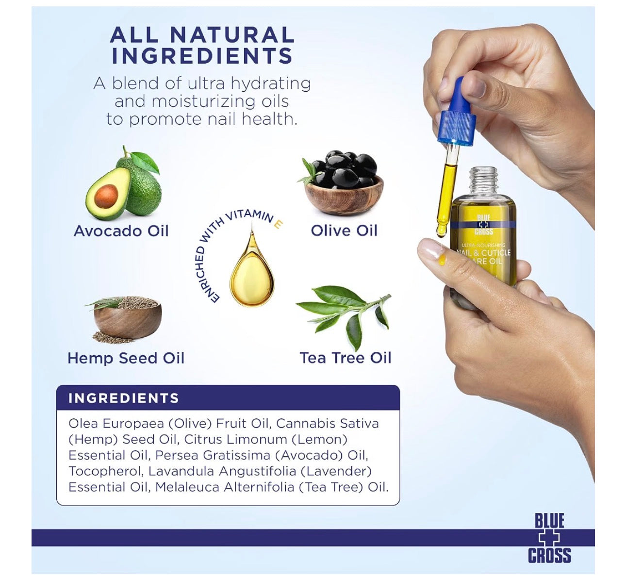 Blue Cross Ultra Nourishing Nail & Cuticle Care Oil