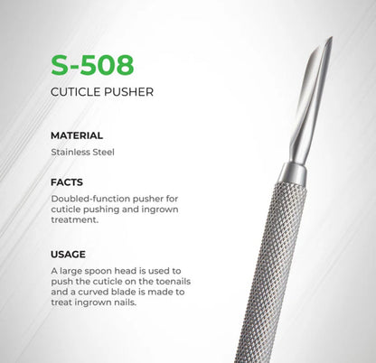 NGHIA Cuticle Pusher - S-508 (Stainless Steel)