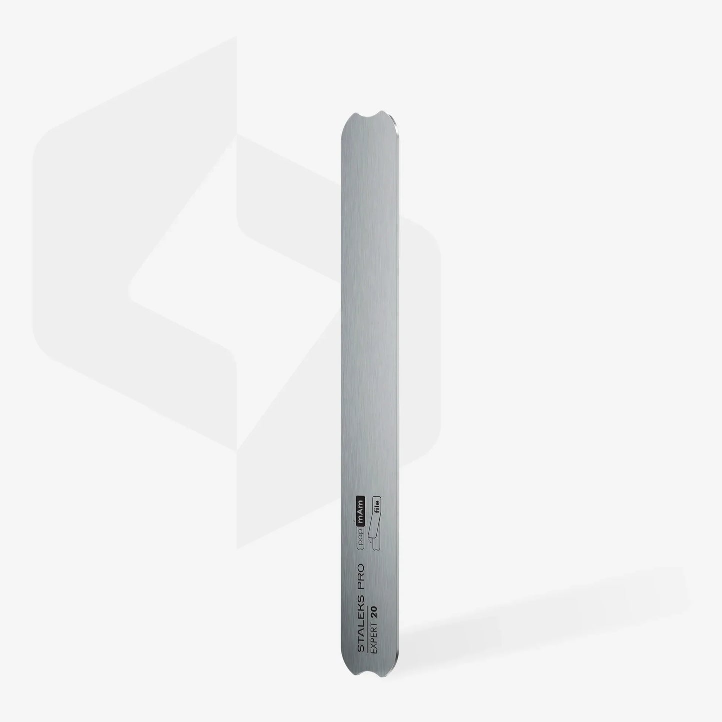 STALEKS EXPERT 20 Straight metal base for nail file (162 mm)
