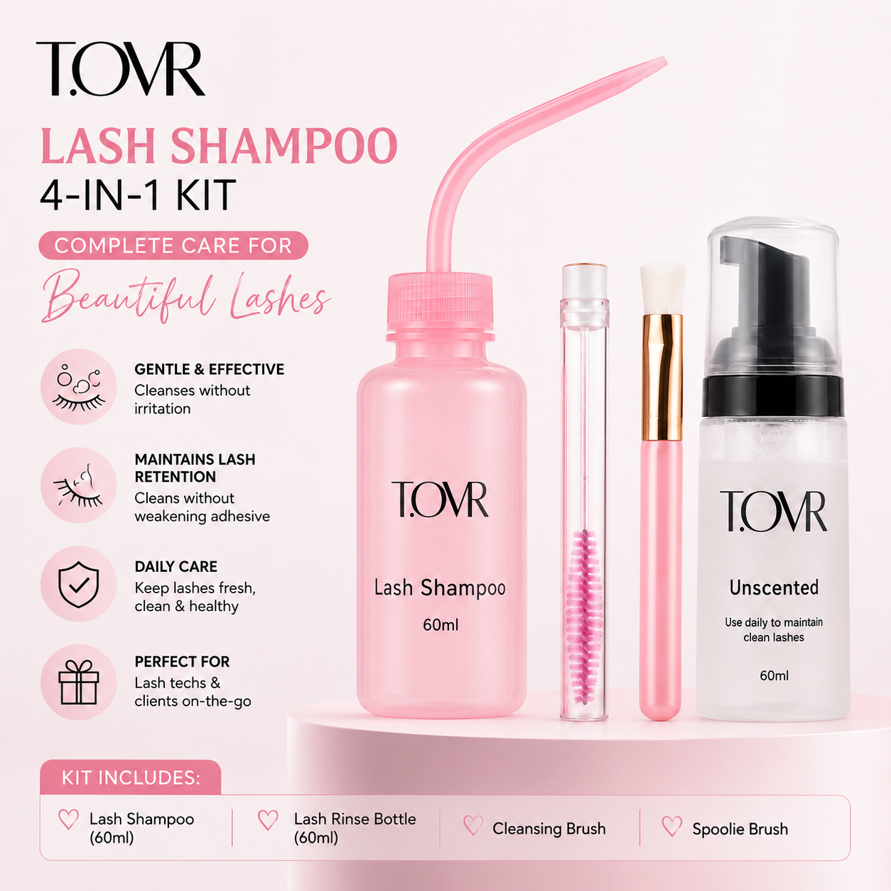 Take Over Lash Shampoo Kit