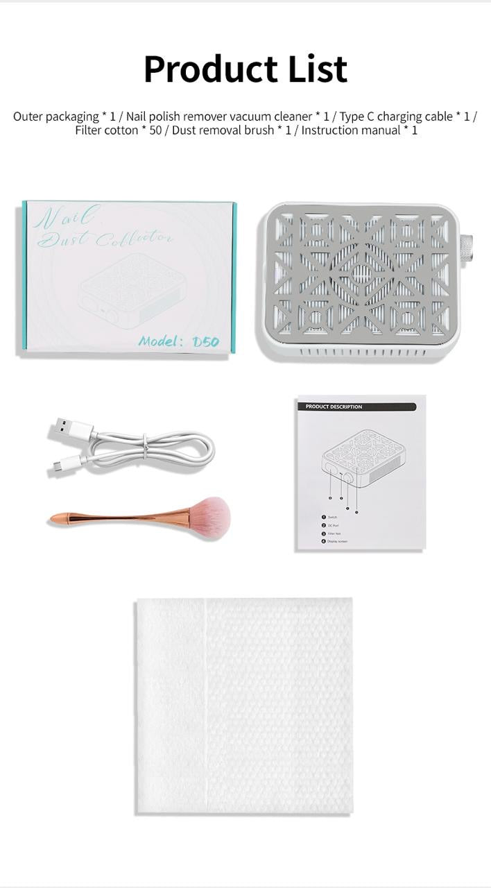 Cordless Nail Dust Collector