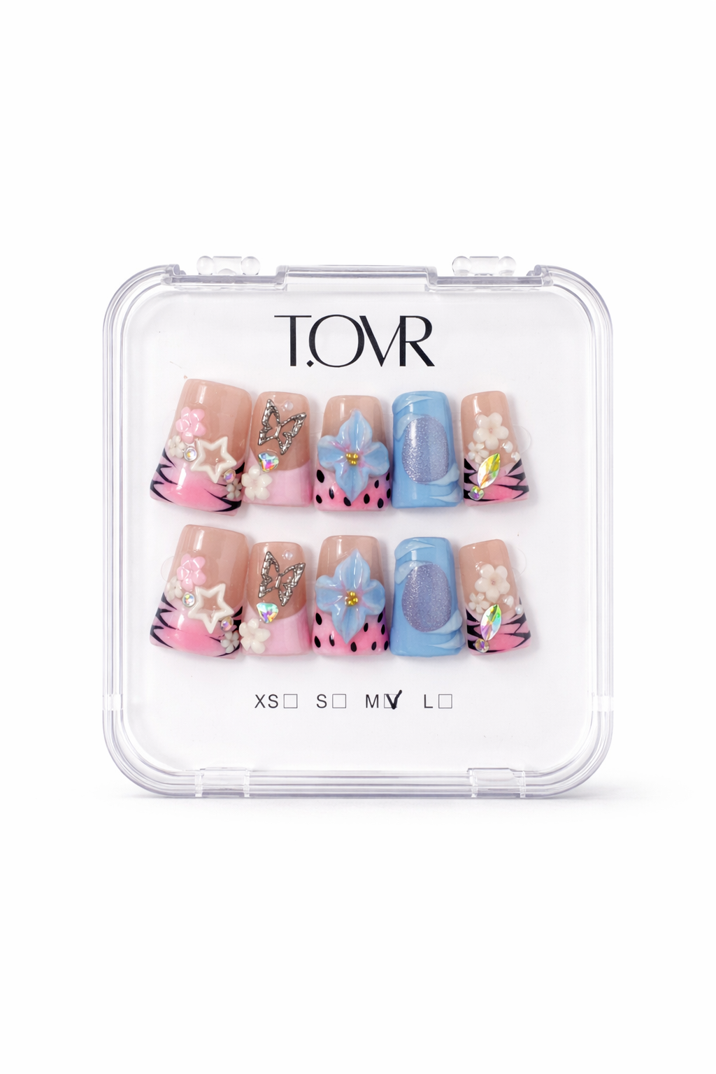 Take Over Hand Made Press On Nails (131-158)
