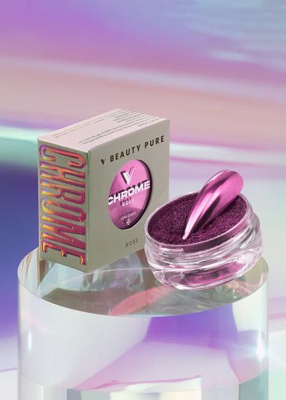 V BEAUTY PURE CHROME POWDER - ROSE