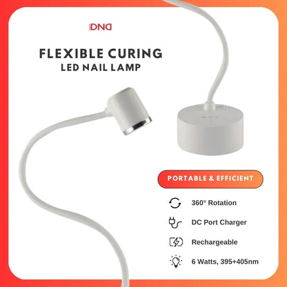 DND FLEXIBLE LED NAIL LAMP - CORDLESS
