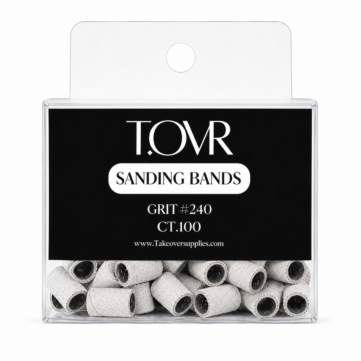 Take Over White Sanding Bands Ct.100