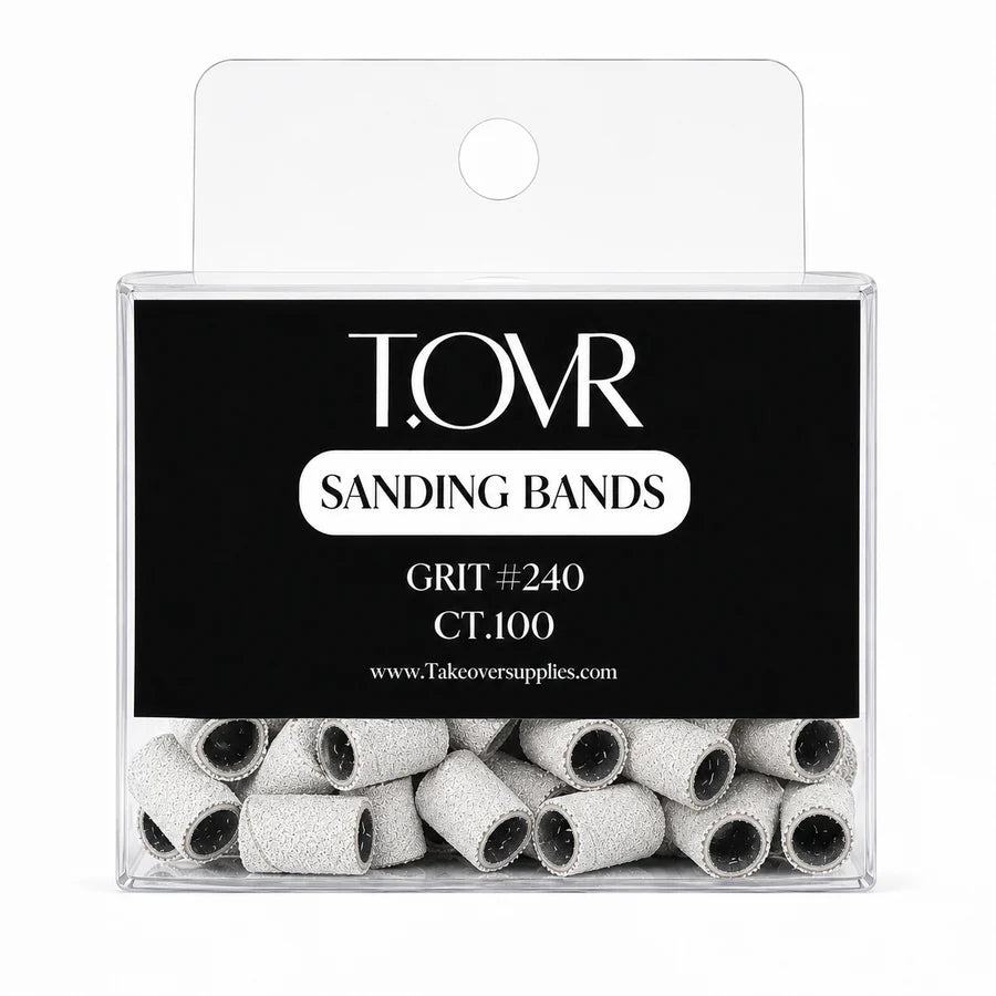 Take Over White Sanding Bands Ct.100