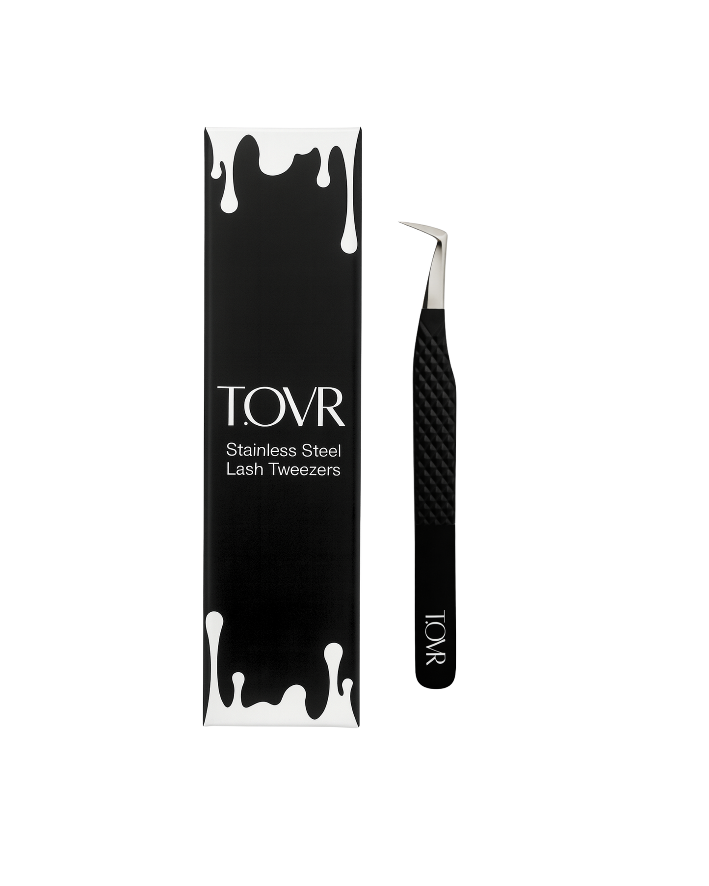 Take Over Stainless Steel Lash Extension Tweezers