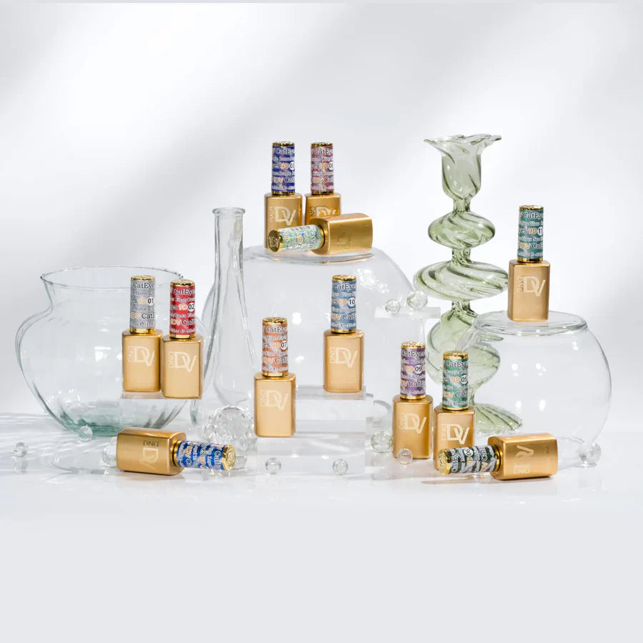 DND DIVA 9D Cat Eye Glassball - 12 Set