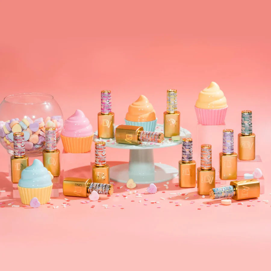 DND DIVA Cat Eye Candy - 12 Set