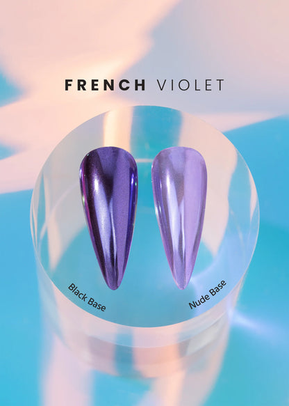 V BEAUTY PURE CHROME POWDER - FRENCH VIOLET