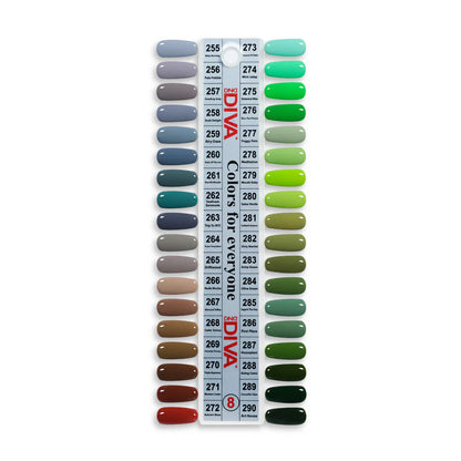 DND DIVA HAPPY TRAILS COLLECTION - 30 or 36 Gel/Lacquer Duos
