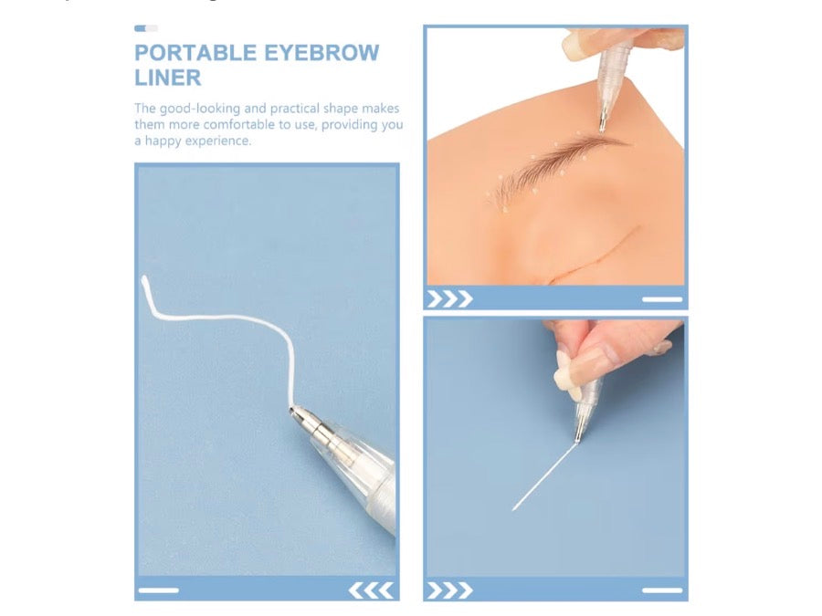 Eyebrow Tool Fine Oil Professional Marking Pen for Precise Eyebrow Mapping