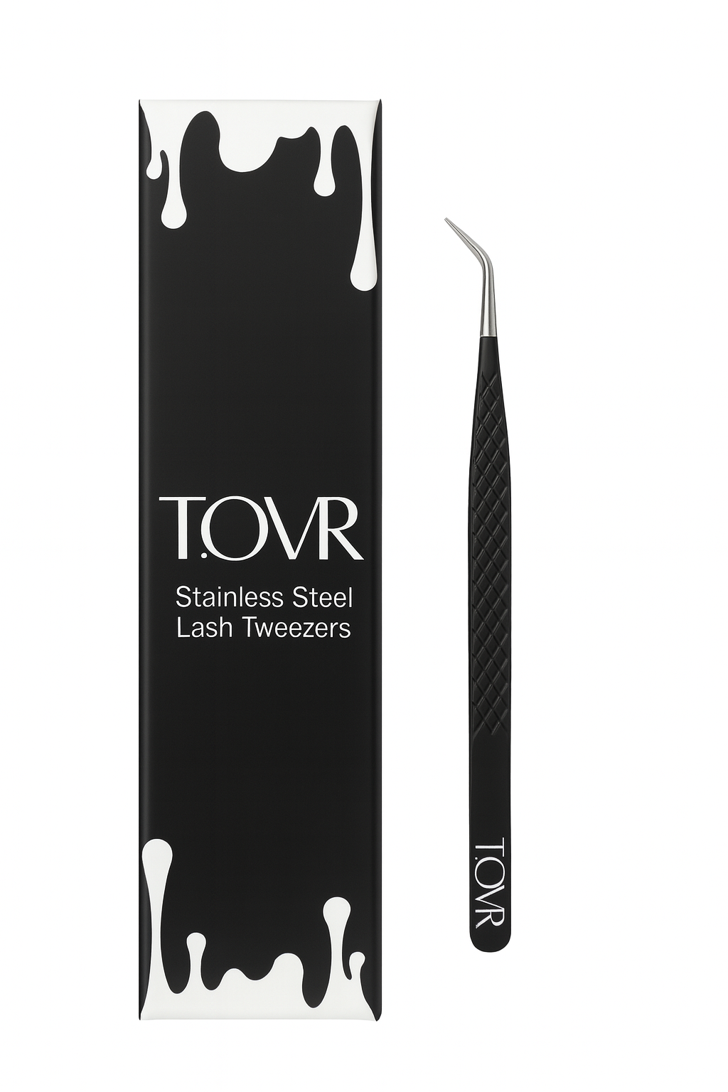 Take Over Stainless Steel Lash Extension Tweezers