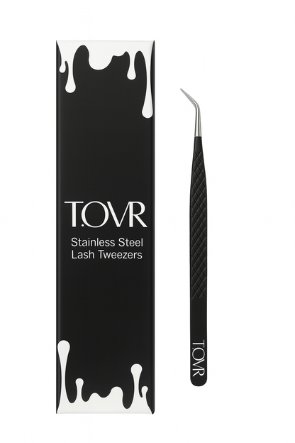 Take Over Stainless Steel Lash Extension Tweezers