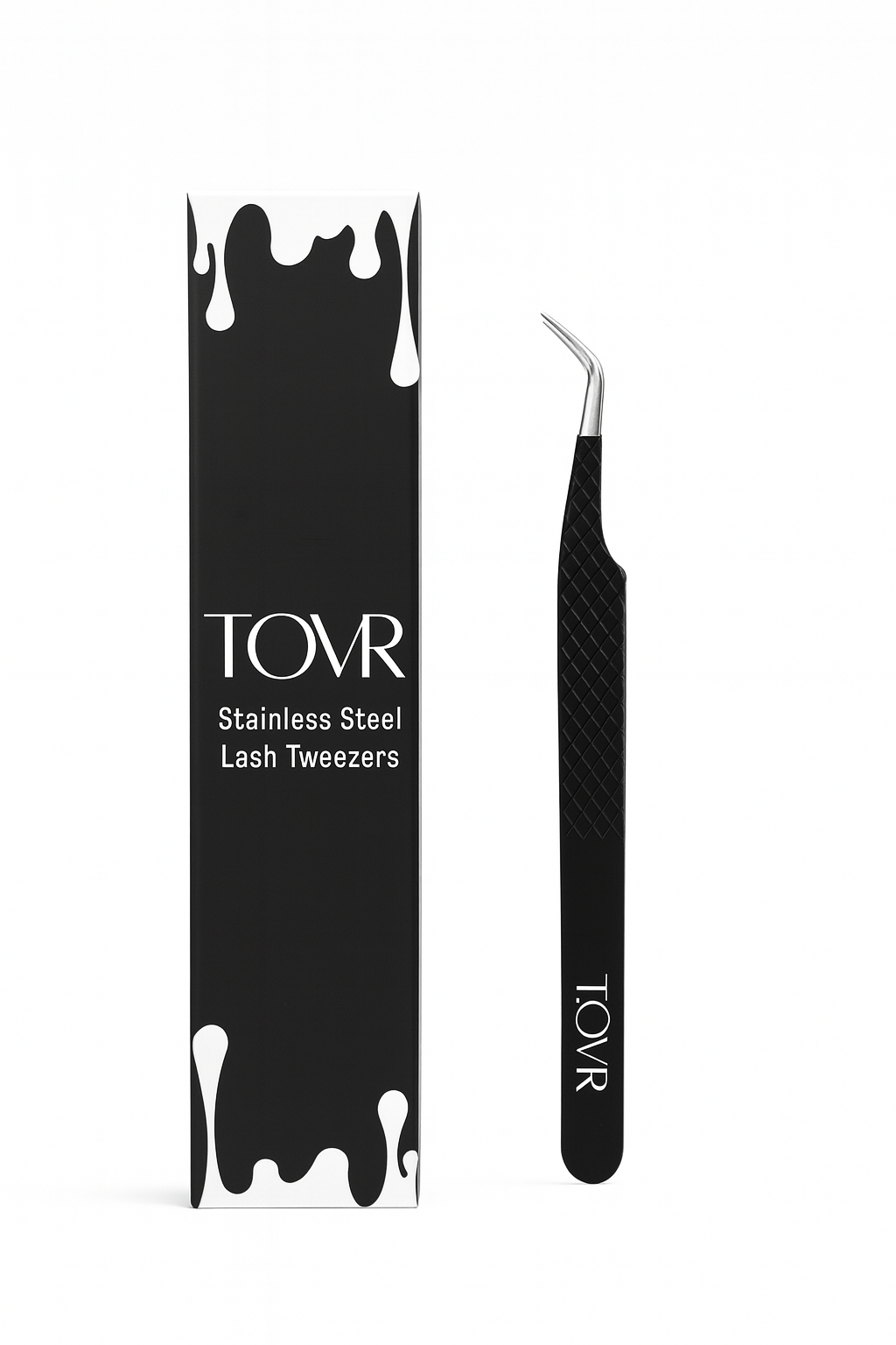 Take Over Stainless Steel Lash Extension Tweezers