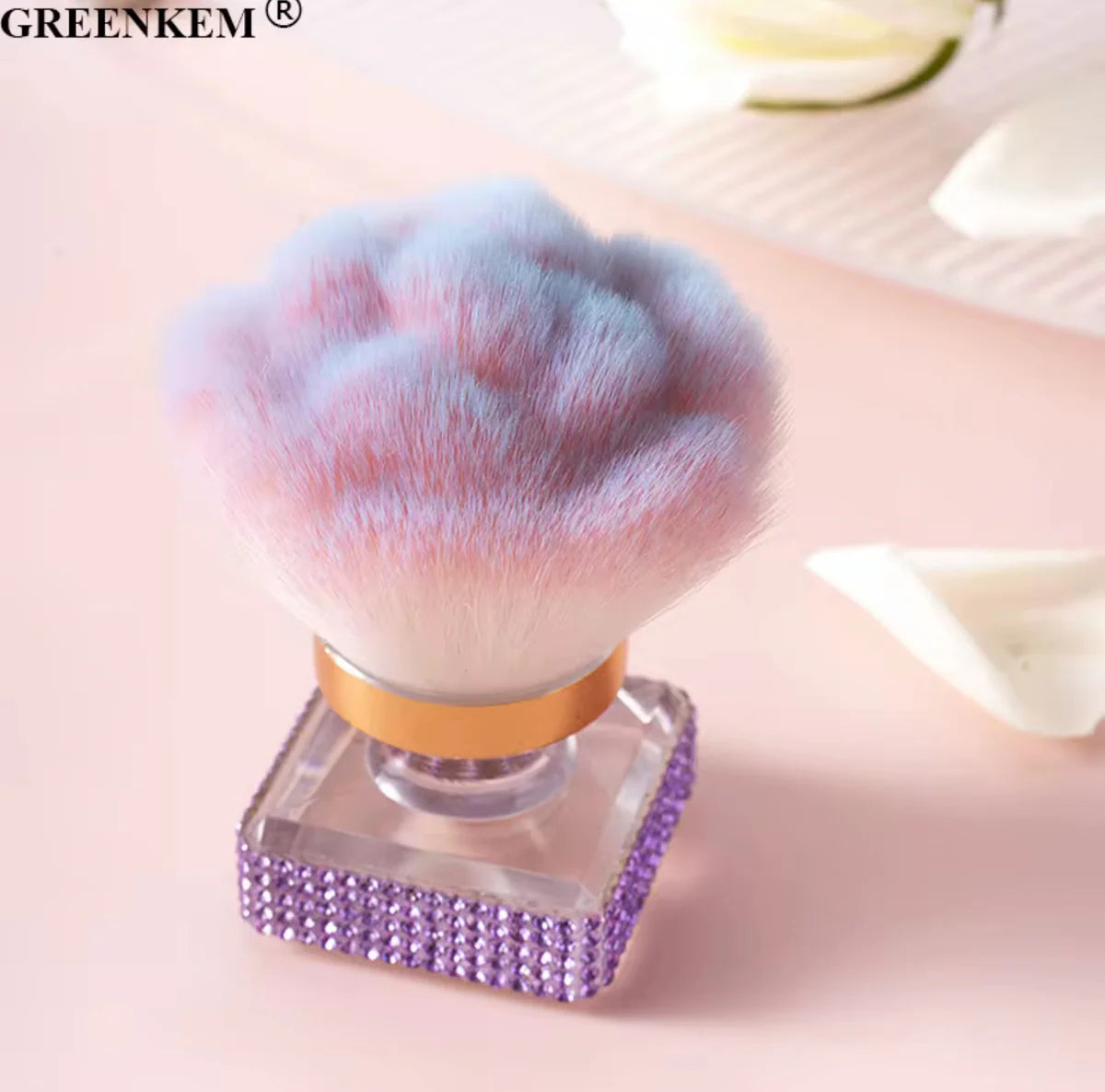 Rhinestone Nail Dust Brush