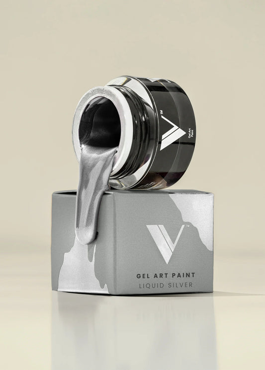 V Beauty Pure Gel Art Paint - Liquid Silver