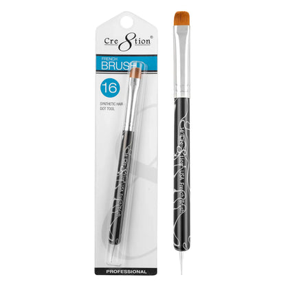Cre8tion French Brush Synthetic With Dot Tool