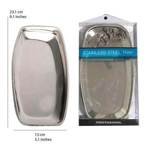 Cre8tion Disinfectant - Stainless Steel Large Tray 23.1x13cm