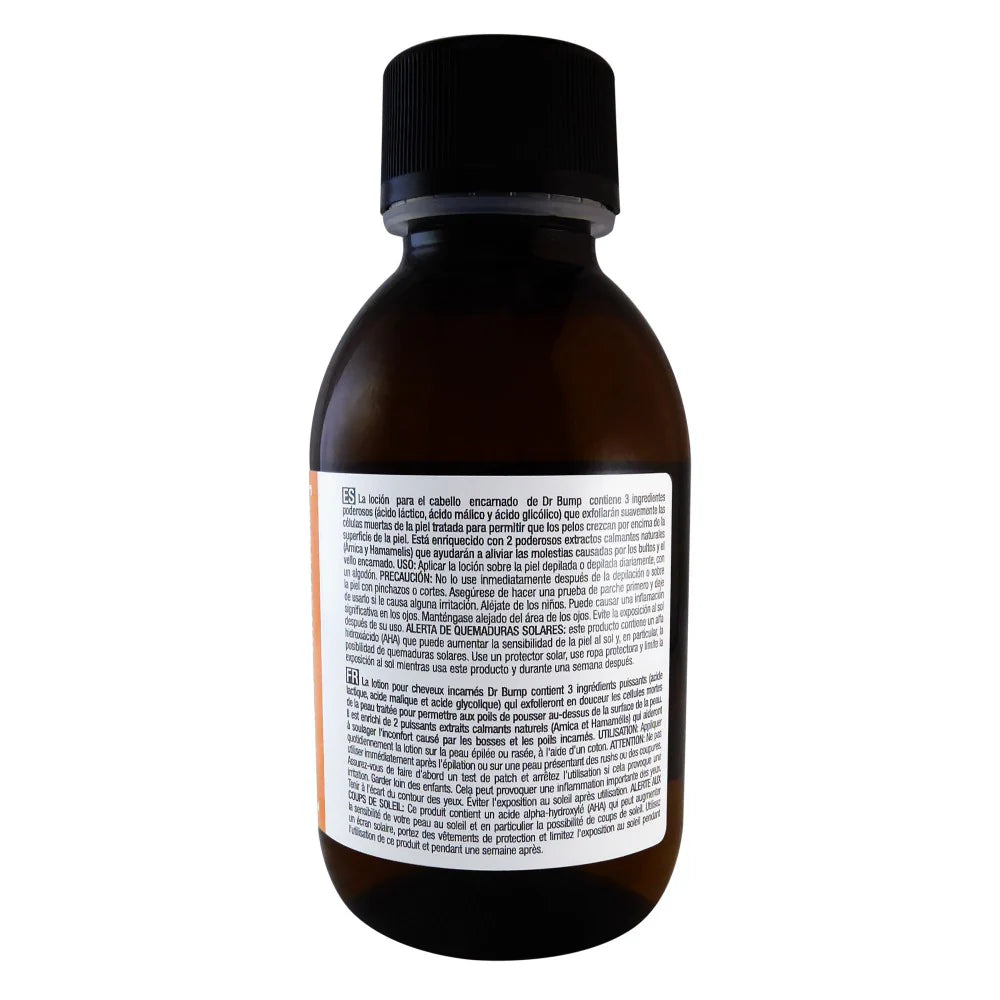 WAXNESS DR. BUMP PEACH INGROWN HAIR LOTION WITH ARNICA AND WITCH HAZEL 5.1 FL OZ / 150 ML