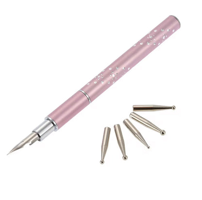 Nail Gel Drawing Pen + Dotting Set